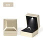 1  LED Jewelry / Ring Box Luxury Velvet . A Presentation That Shines Bright