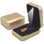 1  LED Jewelry / Ring Box Luxury Velvet . A Presentation That Shines Bright