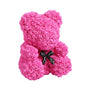 Handmade Rose Teddy Bear 25cm flower The Perfect Symbol of Love