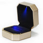 1  LED Jewelry / Ring Box Luxury Velvet . A Presentation That Shines Bright