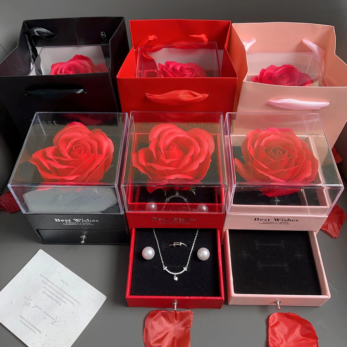 Romantic Rose Jewelry Gift Box – The Perfect Expression of Love