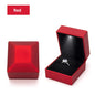 1  LED Jewelry / Ring Box Luxury Velvet . A Presentation That Shines Bright