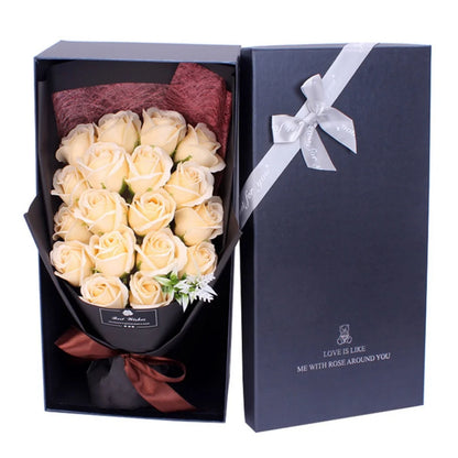 18 Eternal Soap Roses in a Luxurious Gift Box – A Heartfelt Gesture of Love