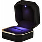 1  LED Jewelry / Ring Box Luxury Velvet . A Presentation That Shines Bright